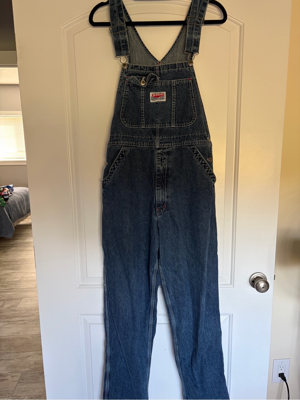 Red Kap Women's Denim Overalls - Blue